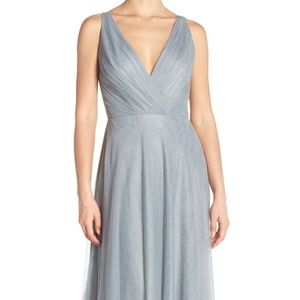 Monique Lhuillier Bridesmaid Dress (Tulle / Sea)